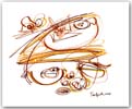 Abstract Pen Drawing 6