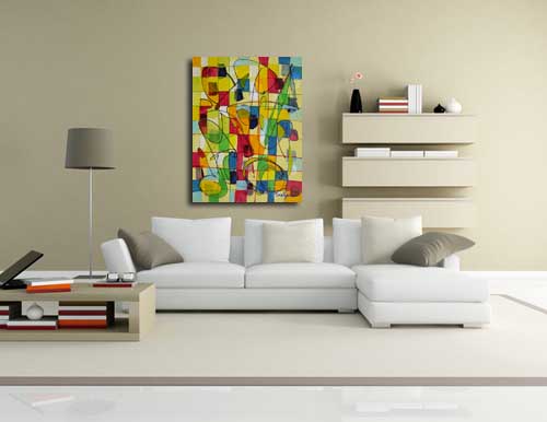 Circus Partners in living room